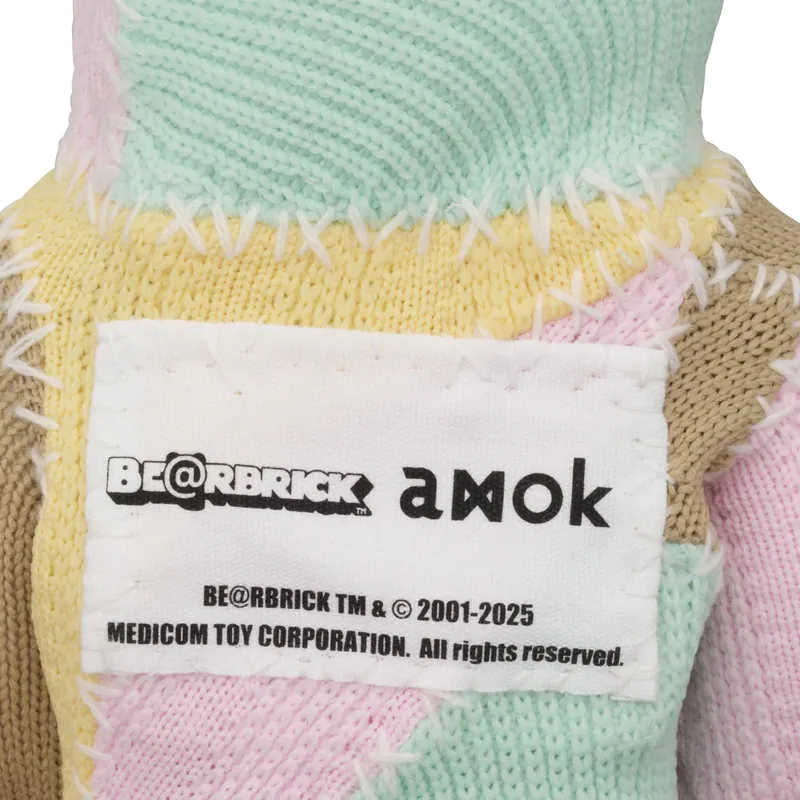 amok KNIT 400% BE@RBRICK:圖片 2